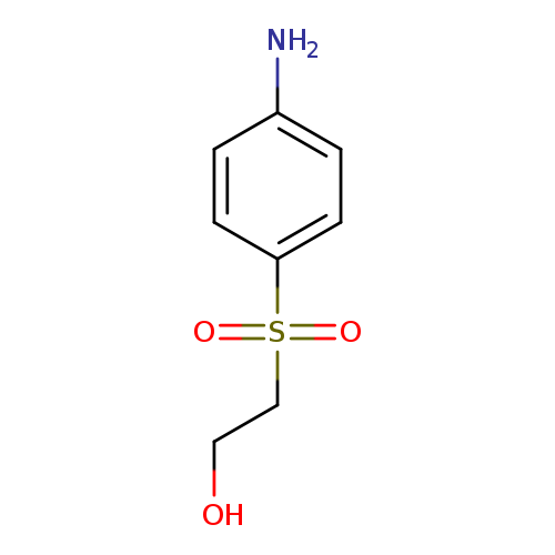 OCCS(=O)(=O)c1ccc(cc1)N