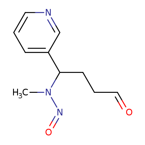 O=CCCC(c1cccnc1)N(N=O)C