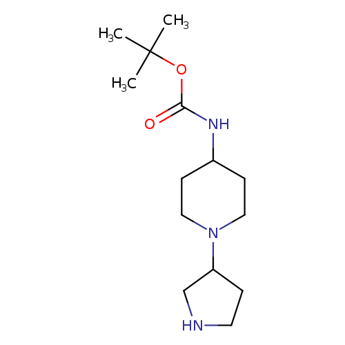 O=C(OC(C)(C)C)NC1CCN(CC1)C1CNCC1