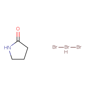 O=C1CCCN1.Br[BrH]Br