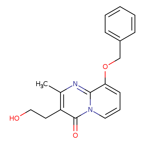 OCCc1c(C)nc2n(c1=O)cccc2OCc1ccccc1