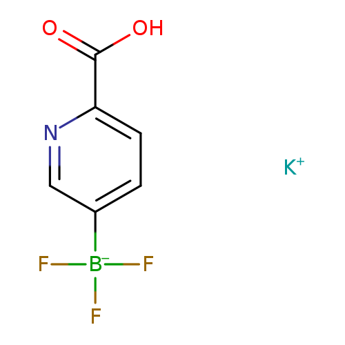 OC(=O)c1ccc(cn1)[B-](F)(F)F.[K+]