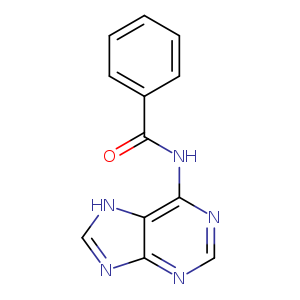 O=C(c1ccccc1)Nc1ncnc2c1[nH]cn2