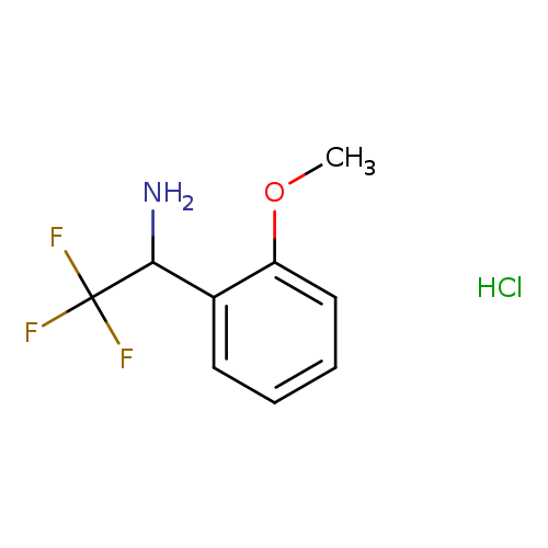 COc1ccccc1C(C(F)(F)F)N.Cl