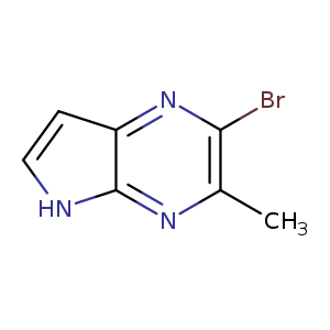 Brc1nc2cc[nH]c2nc1C