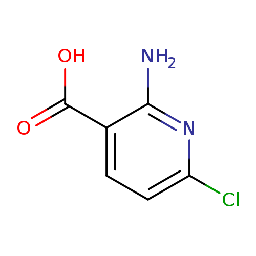 Nc1nc(Cl)ccc1C(=O)O