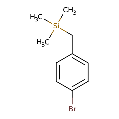 Brc1ccc(cc1)C[Si](C)(C)C