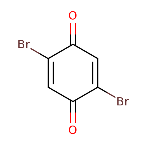 BrC1=CC(=O)C(=CC1=O)Br