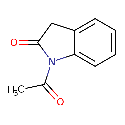 O=C1Cc2c(N1C(=O)C)cccc2