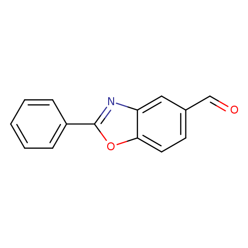 O=Cc1ccc2c(c1)nc(o2)c1ccccc1
