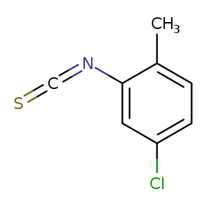 Cc1ccc(cc1N=C=S)Cl