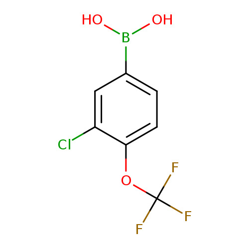 Clc1cc(ccc1OC(F)(F)F)B(O)O