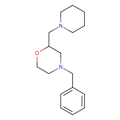 C1CCN(CC1)CC1OCCN(C1)Cc1ccccc1