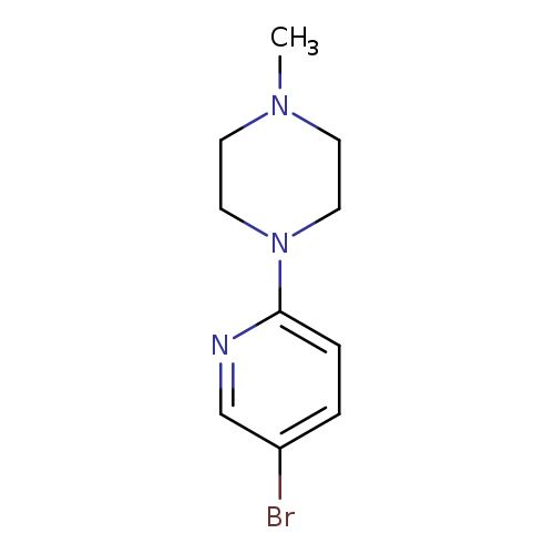 CN1CCN(CC1)c1ccc(cn1)Br