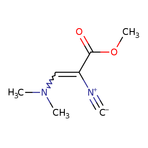 [C-]#[N+]C(=CN(C)C)C(=O)OC