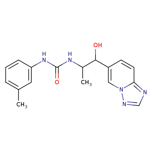 O=C(Nc1cccc(c1)C)NC(C(c1ccc2n(c1)ncn2)O)C