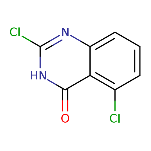 Clc1nc2cccc(c2c(=O)[nH]1)Cl