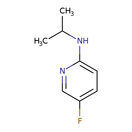 CC(Nc1ccc(cn1)F)C