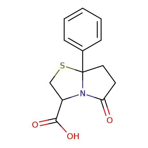 OC(=O)C1CSC2(N1C(=O)CC2)c1ccccc1