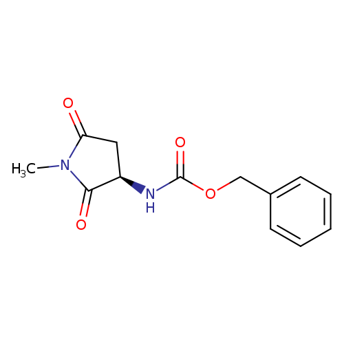 CN1C(=O)C[C@H](C1=O)NC(=O)OCc1ccccc1