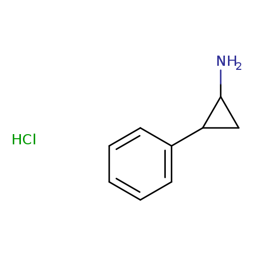 NC1CC1c1ccccc1.Cl