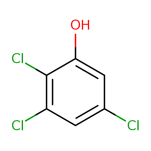 Clc1cc(O)c(c(c1)Cl)Cl