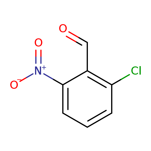 O=Cc1c(Cl)cccc1[N+](=O)[O-]