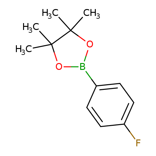 CC1(C)OB(OC1(C)C)c1ccc(cc1)F