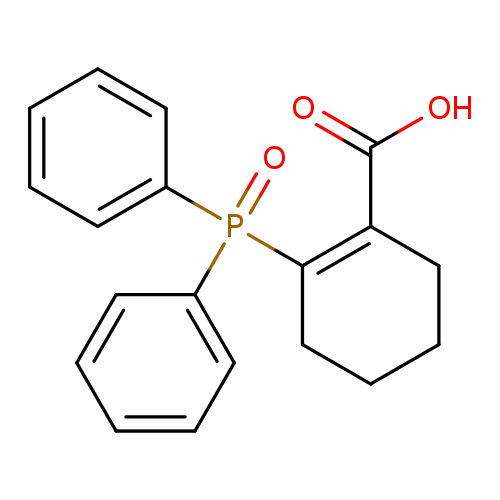 OC(=O)C1=C(CCCC1)P(=O)(c1ccccc1)c1ccccc1