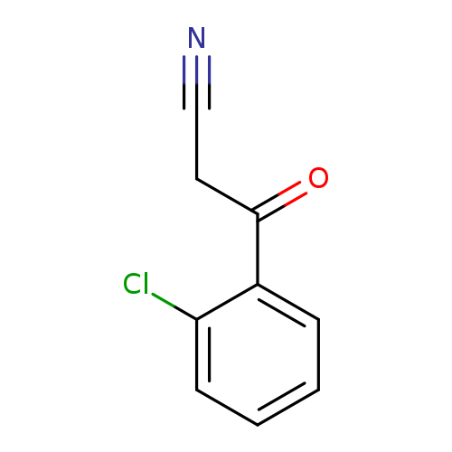 N#CCC(=O)c1ccccc1Cl