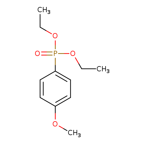 CCOP(=O)(c1ccc(cc1)OC)OCC