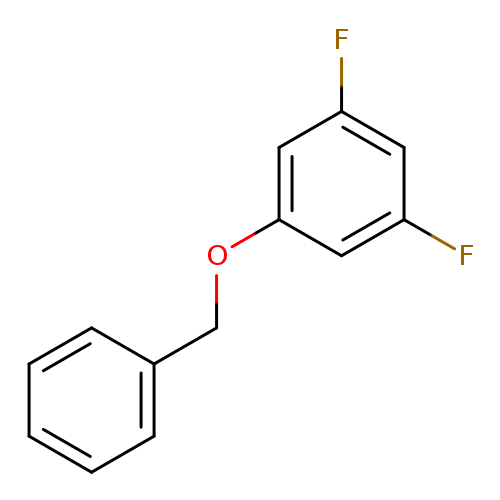 Fc1cc(OCc2ccccc2)cc(c1)F