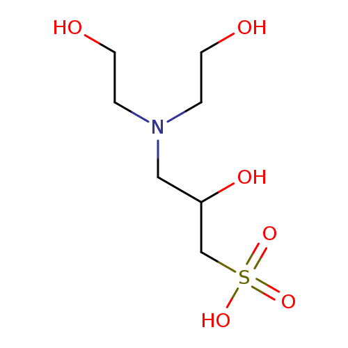 OCCN(CC(CS(=O)(=O)O)O)CCO