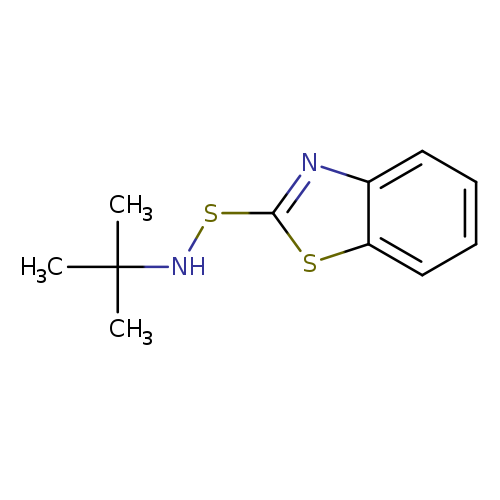 CC(NSc1nc2c(s1)cccc2)(C)C