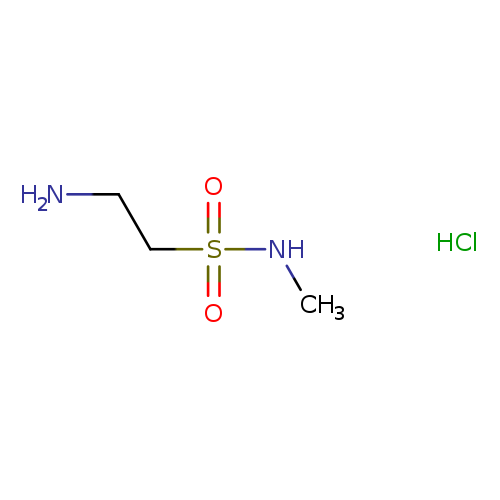 NCCS(=O)(=O)NC.Cl