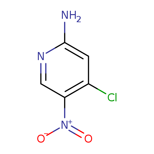 [O-][N+](=O)c1cnc(cc1Cl)N