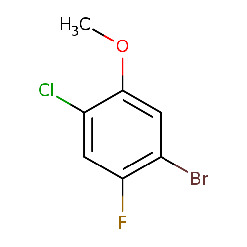 COc1cc(Br)c(cc1Cl)F