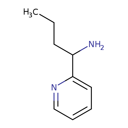 CCCC(c1ccccn1)N