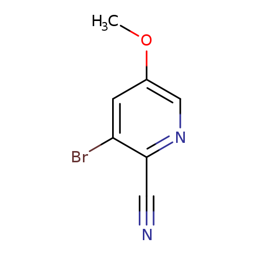 COc1cnc(c(c1)Br)C#N