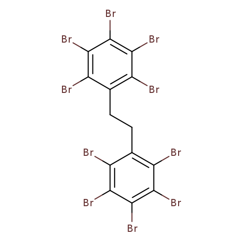 Brc1c(CCc2c(Br)c(Br)c(c(c2Br)Br)Br)c(Br)c(c(c1Br)Br)Br