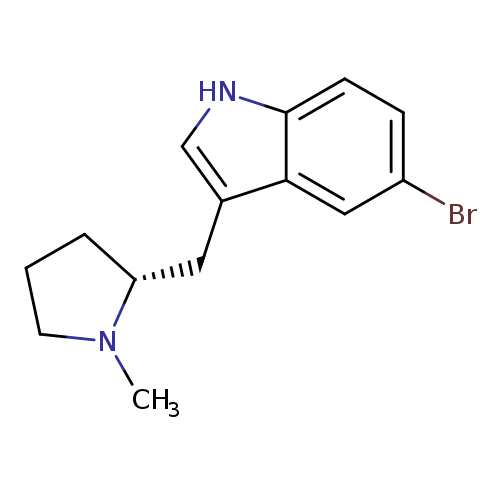 CN1CCC[C@@H]1Cc1c[nH]c2c1cc(Br)cc2