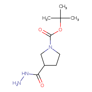 NNC(=O)C1CCN(C1)C(=O)OC(C)(C)C