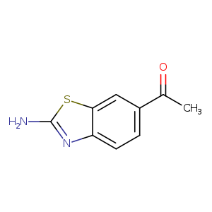 Nc1nc2c(s1)cc(cc2)C(=O)C