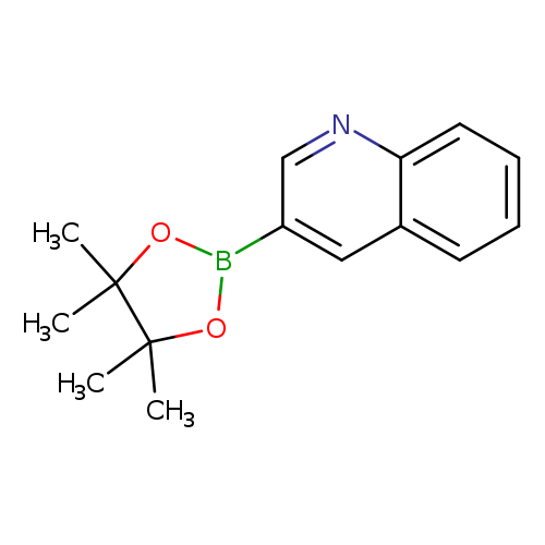 CC1(C)OB(OC1(C)C)c1cnc2c(c1)cccc2