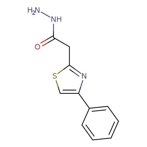 NNC(=O)Cc1scc(n1)c1ccccc1