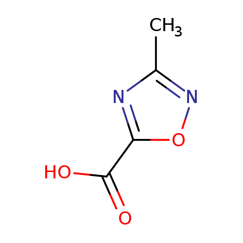 Cc1nc(on1)C(=O)O