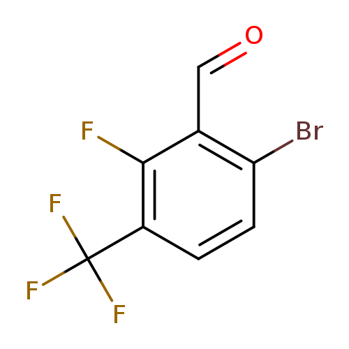 O=Cc1c(Br)ccc(c1F)C(F)(F)F