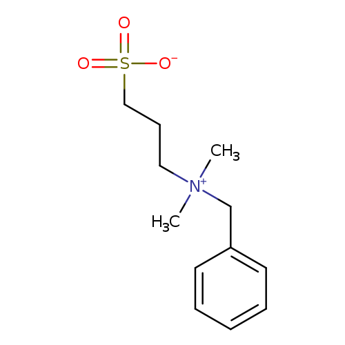 C[N+](Cc1ccccc1)(CCCS(=O)(=O)[O-])C