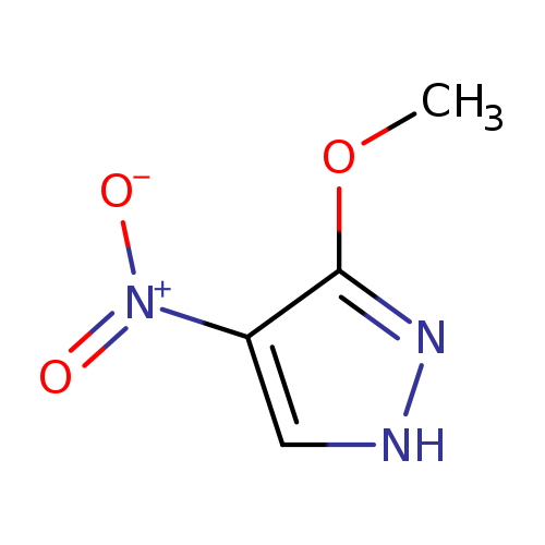 COc1n[nH]cc1[N+](=O)[O-]