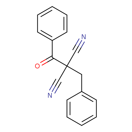 N#CC(C(=O)c1ccccc1)(Cc1ccccc1)C#N